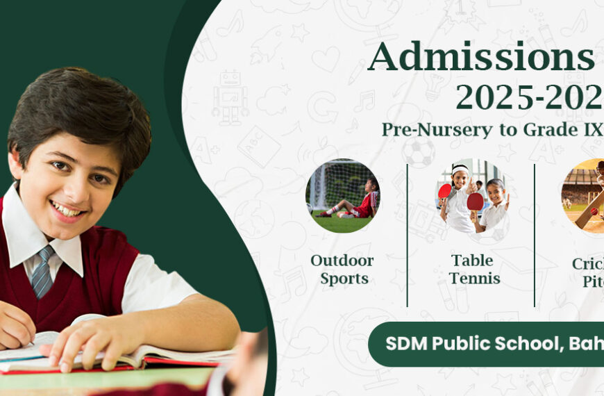 “Join the Best: SDM Public School Leads Bahadurgarh in Education”